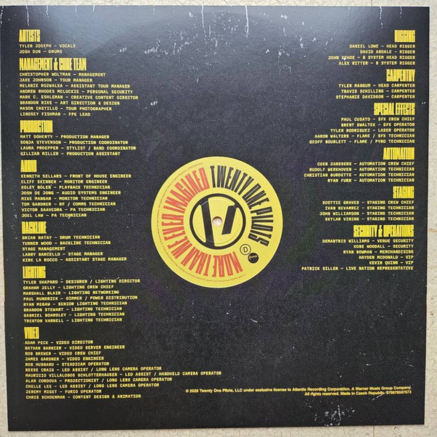 Twenty One Pilots – More Than We Ever Imagined (Live In Mexico City) 2LP color